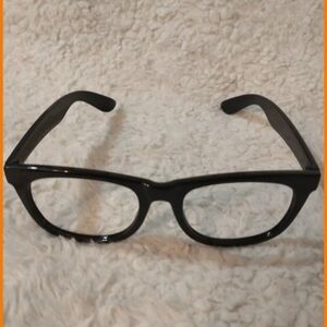 Black Liz Lisa Glasses Frames. Pretty sturdy, with a cute nerdy look, classic